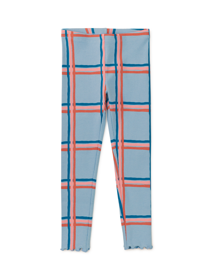 Printed Ribbed Leggings