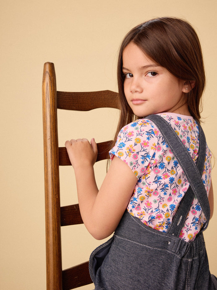 Printed Short Sleeve Top