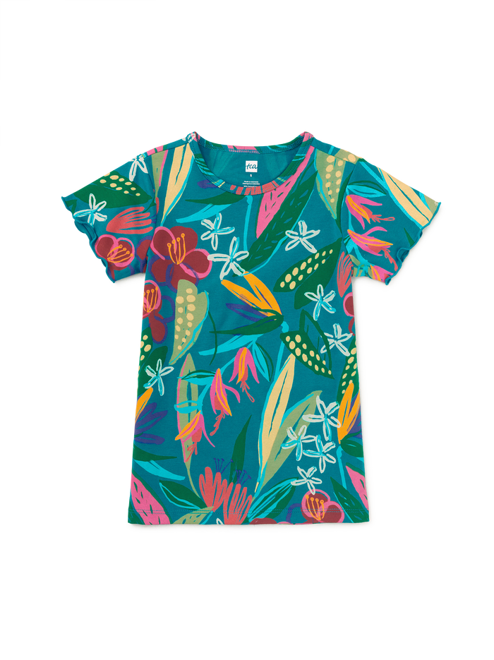 Printed Slim Fit Top