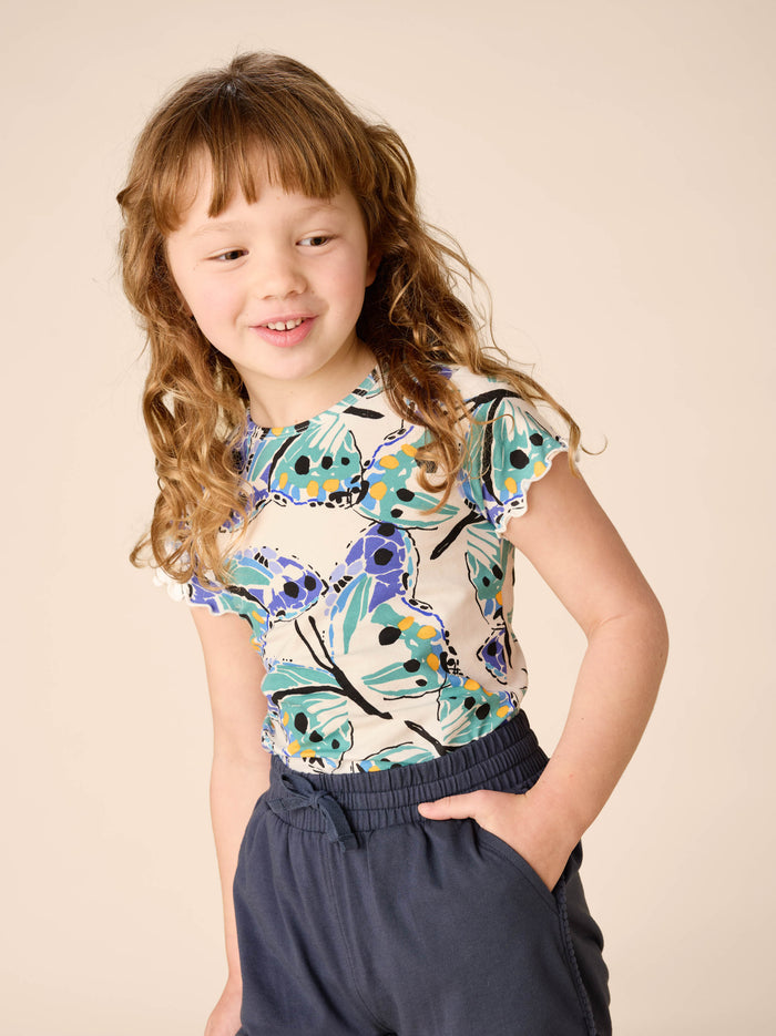 Printed Slim Fit Top