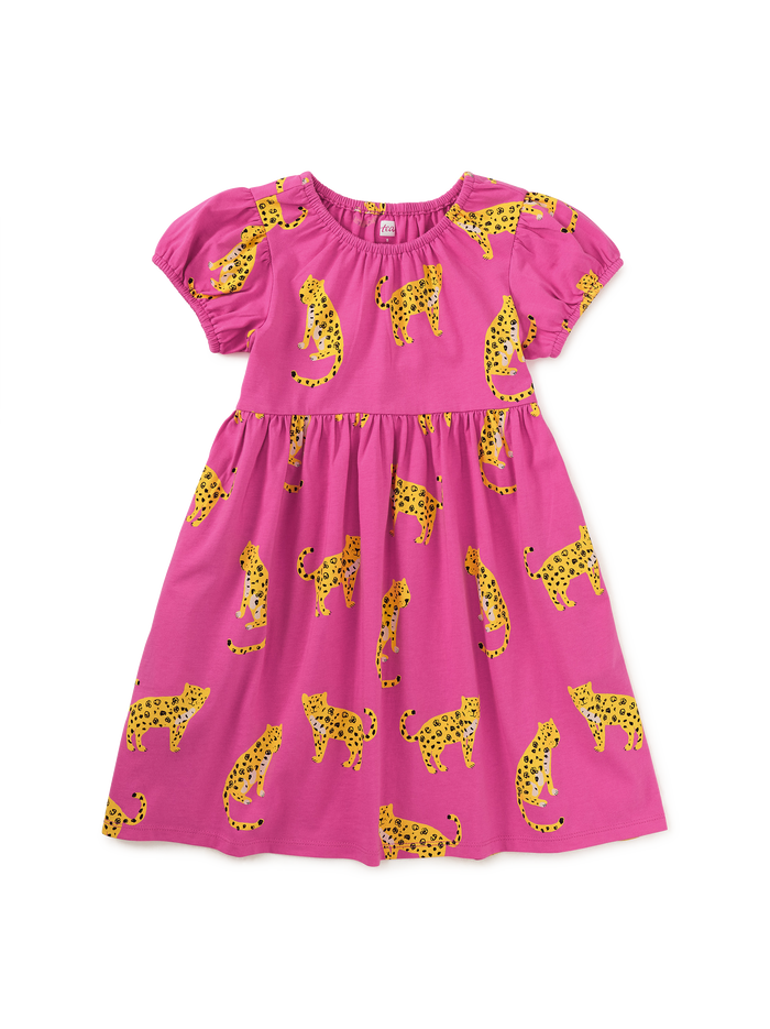 Puff Sleeve Empire Dress