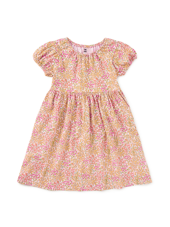 Puff Sleeve Empire Dress