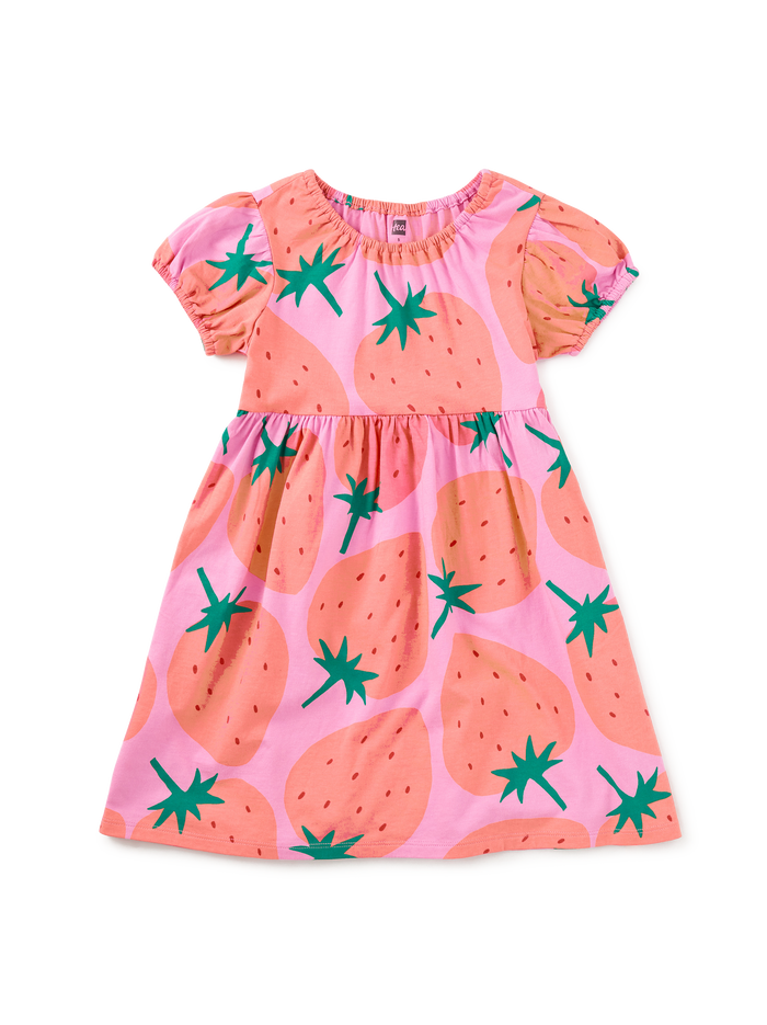 Puff Sleeve Empire Dress