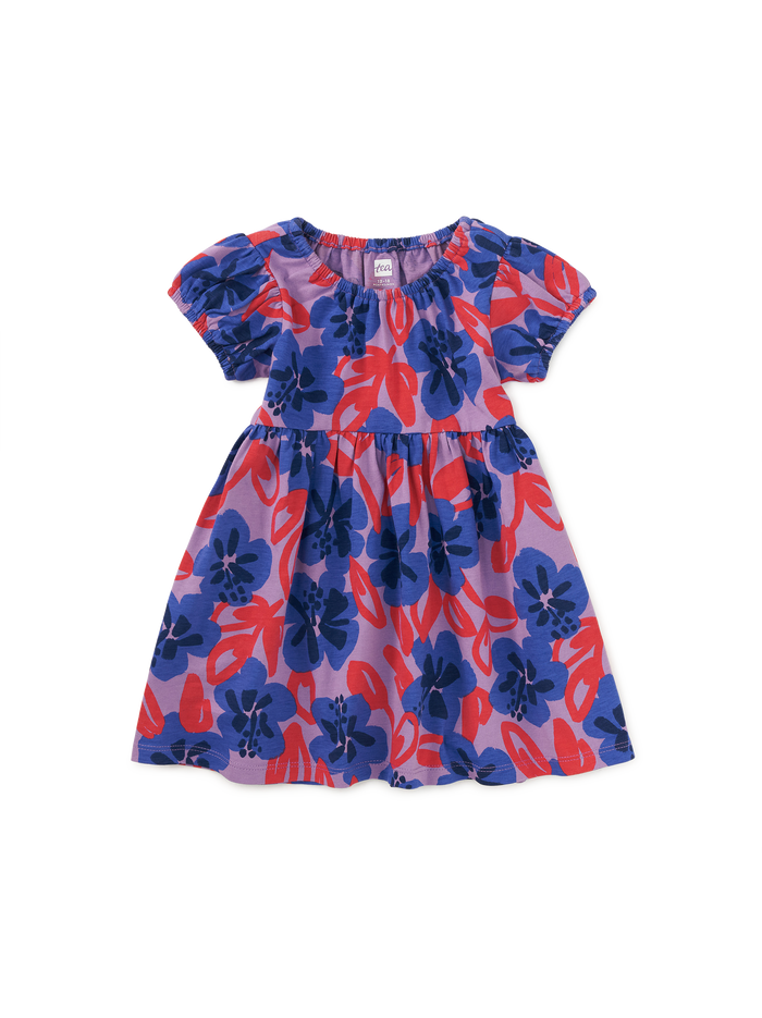 Puff Sleeve Empire Dress