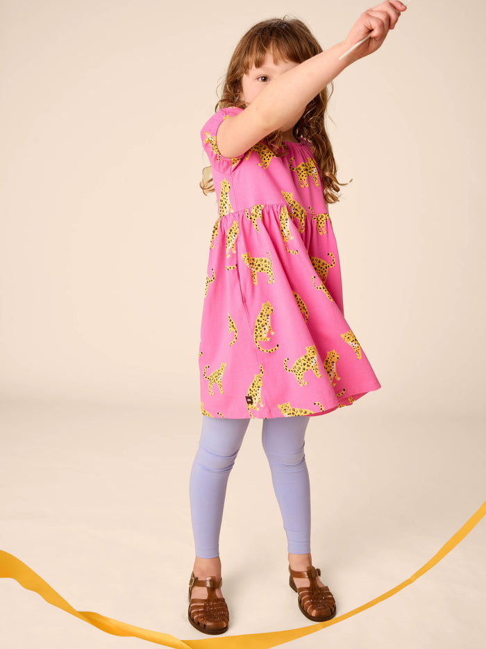 Puff Sleeve Empire Dress