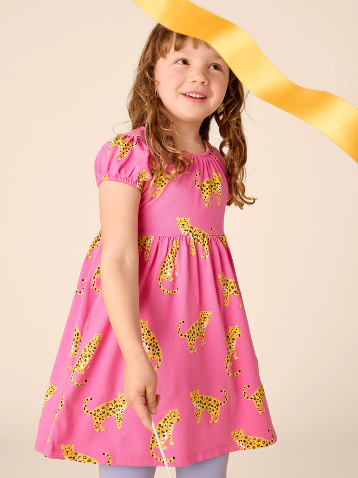 Puff Sleeve Empire Dress