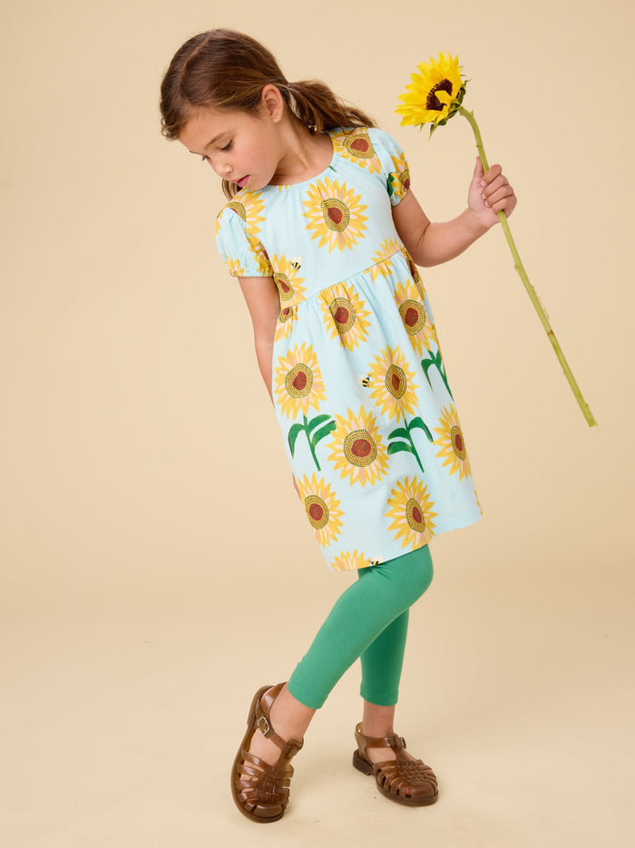 Puff Sleeve Empire Dress
