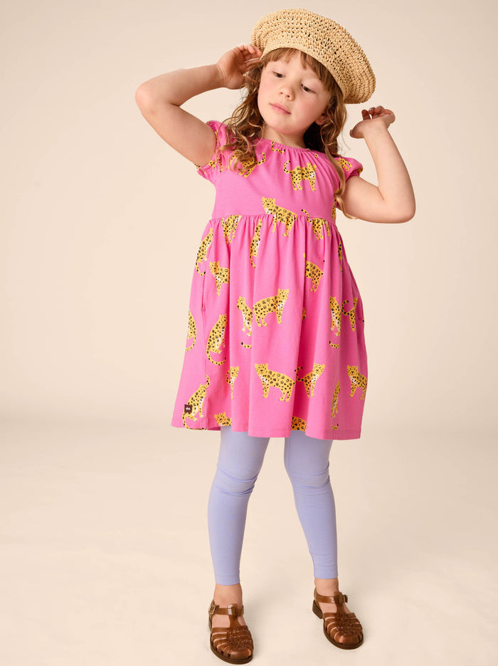 Puff Sleeve Empire Dress