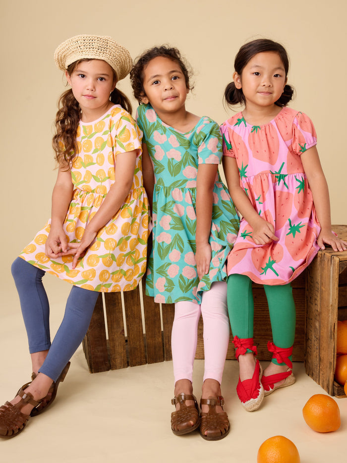 Puff Sleeve Empire Dress