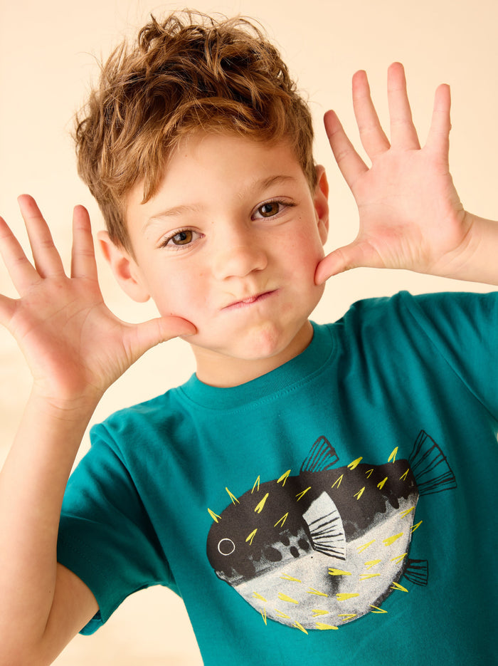 Puffer Fish Graphic Tee