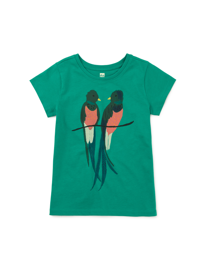 Quetzal Birds Graphic Tee