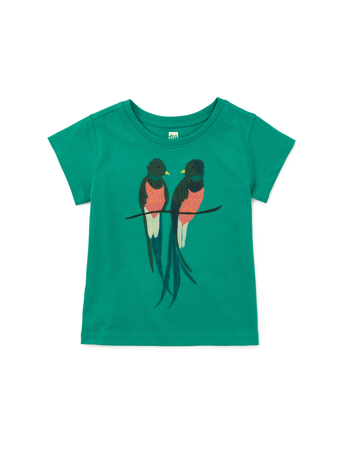 Quetzal Birds Graphic Tee