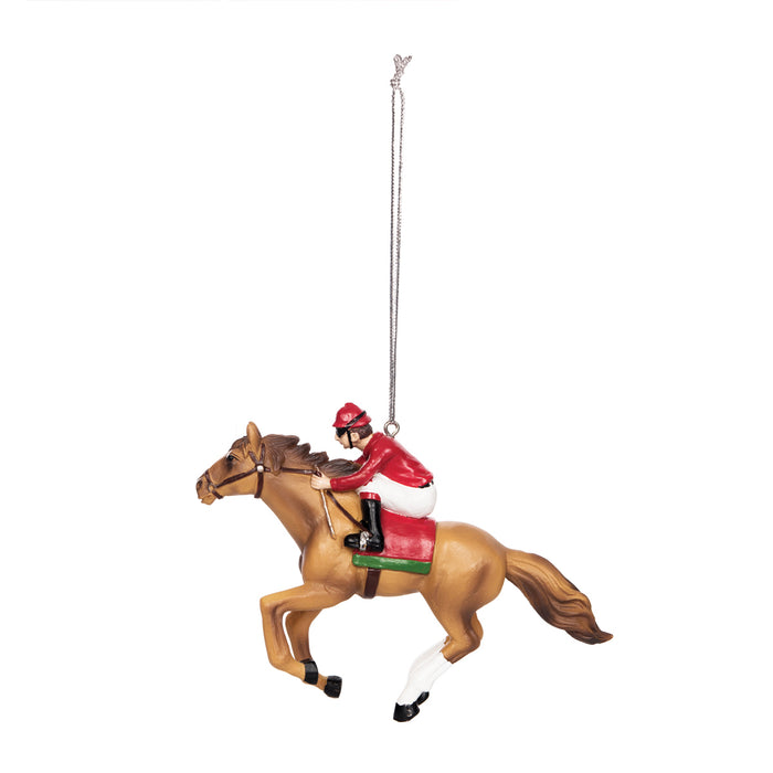 A Race Horse Ornament.