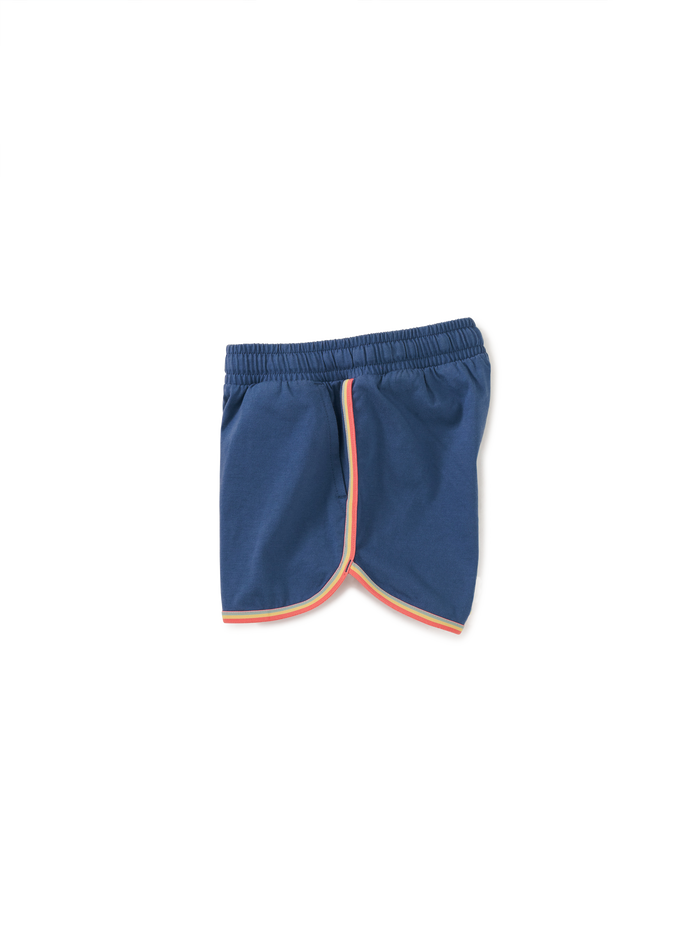 Rainbow Binding Track Shorts