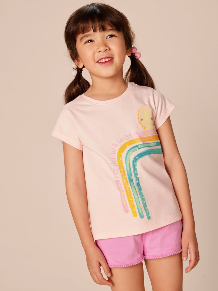 Rainbow Octopus Graphic Tee