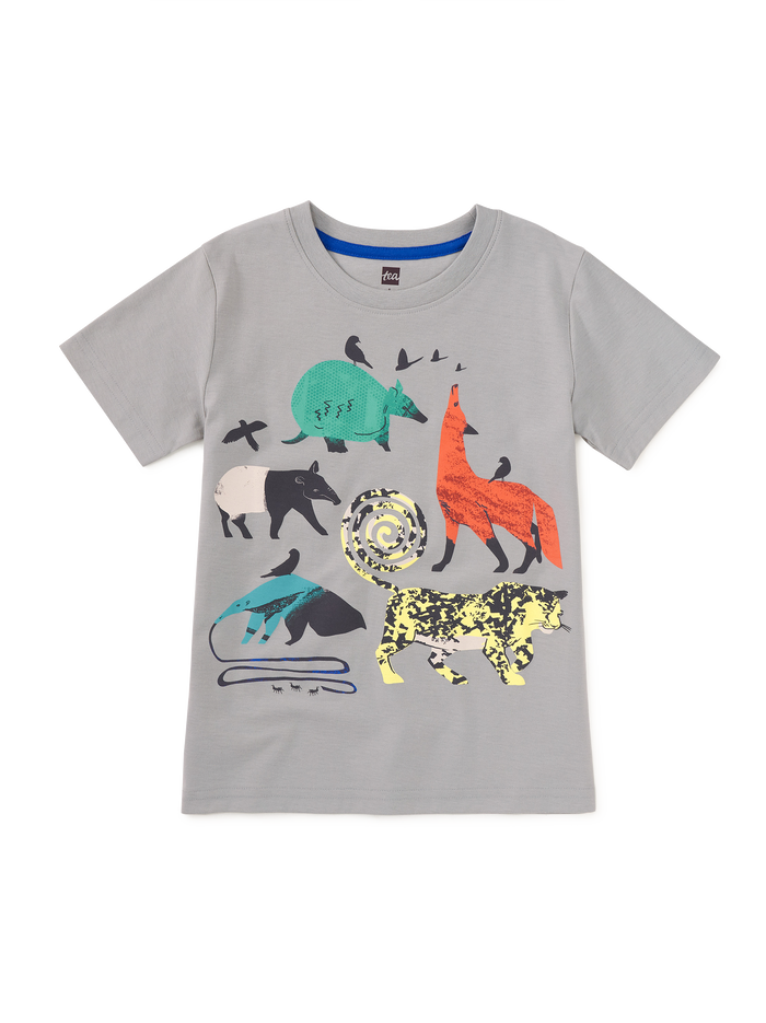 Rainforest Animals Graphic Tee