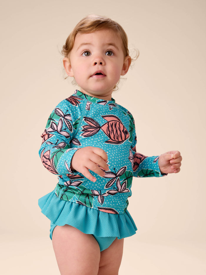Rash Guard Baby Swim Set