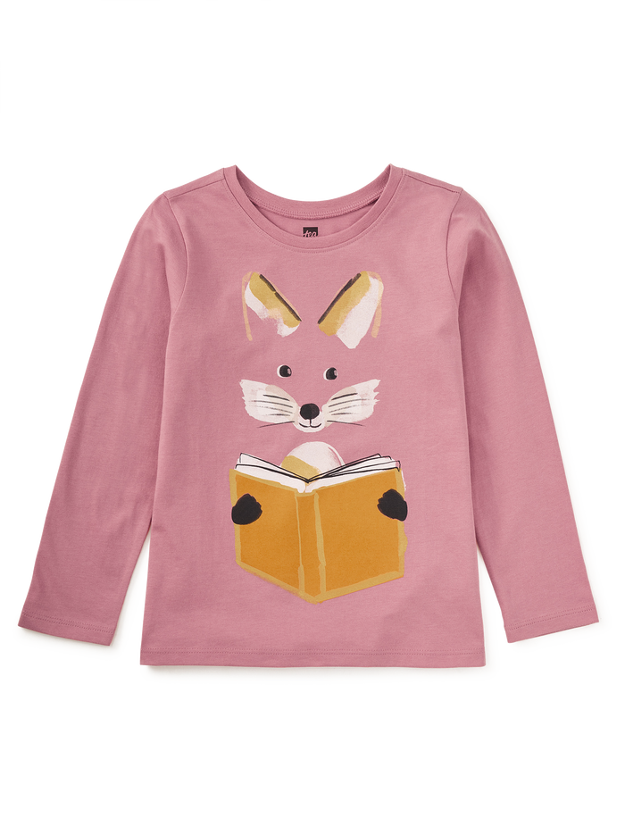Reading Fox Double Sided Tee