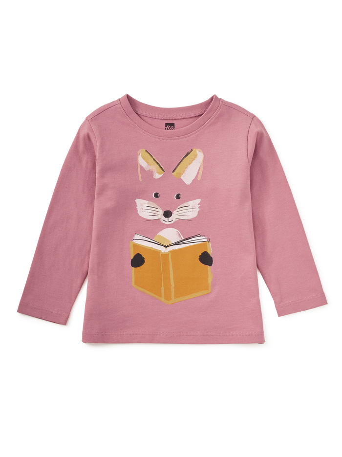 Reading Fox Double Sided Tee