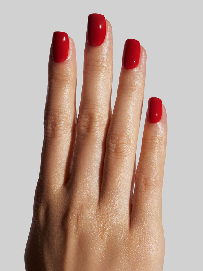 Red Red (Short Squoval)