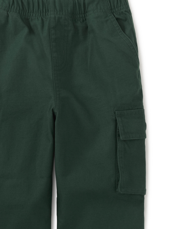Relaxed Twill Cargo Pants