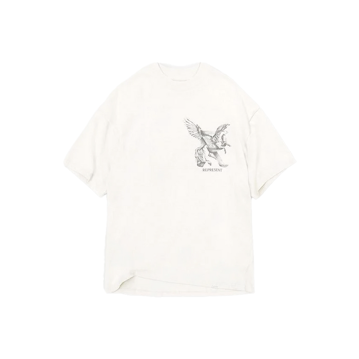 Represent Elegance In Motion Tee Flat White