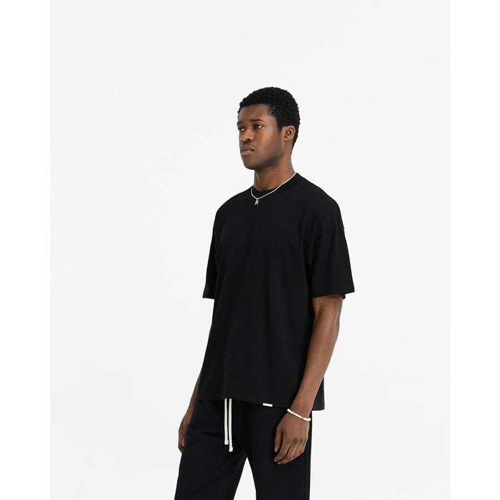 Represent Initial Oversized Tee Black