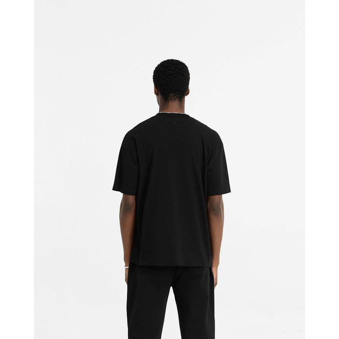 Represent Initial Oversized Tee Black