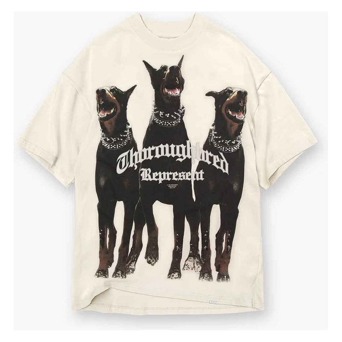 Represent Thoroughbred Tee Vintage White