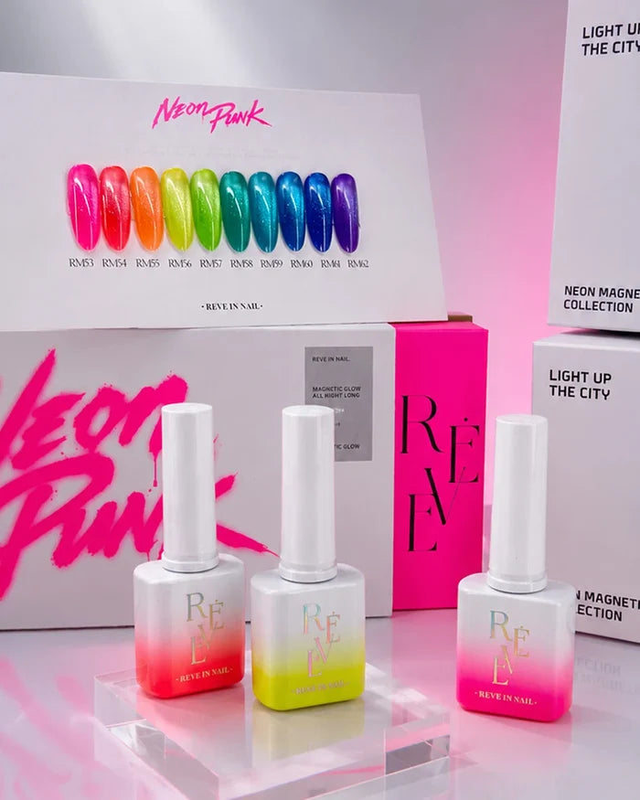 REVE IN NAIL Neon Punk Cat Eye Gel - RM55