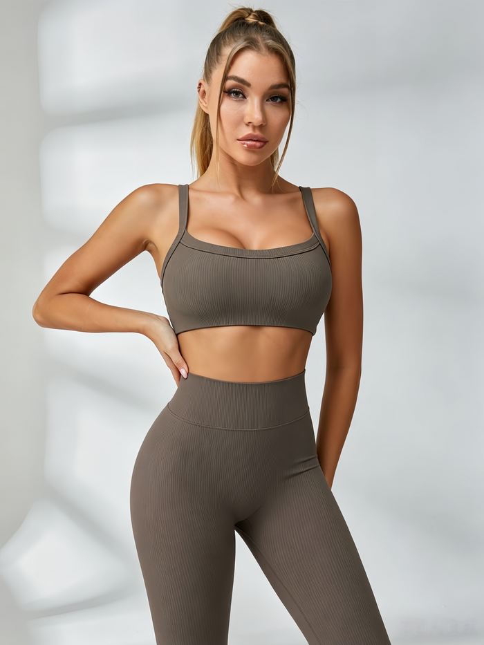 Ribbed Backless Bras