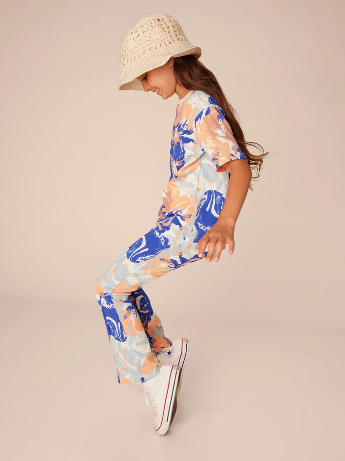 Ribbed Flare Pants