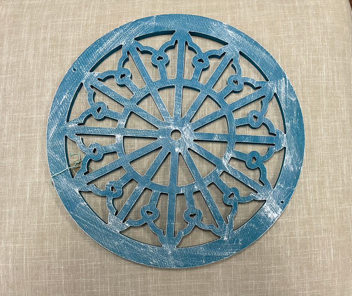 Round wood window