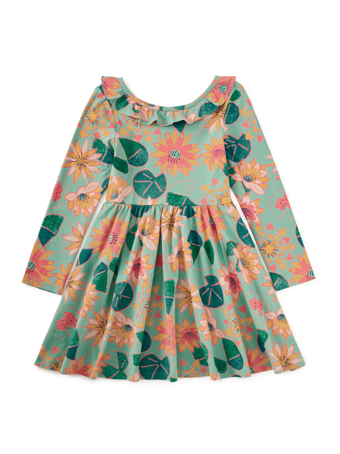 Ruffle Collar Ballet Dress