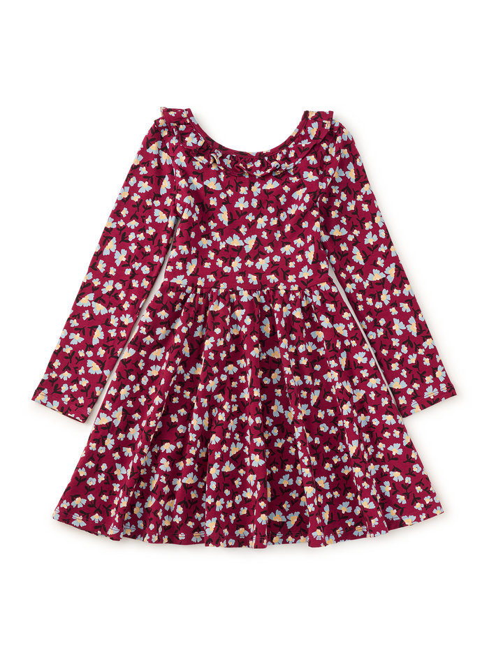 Ruffle Collar Ballet Dress