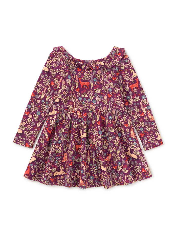 Ruffle Collar Ballet Dress