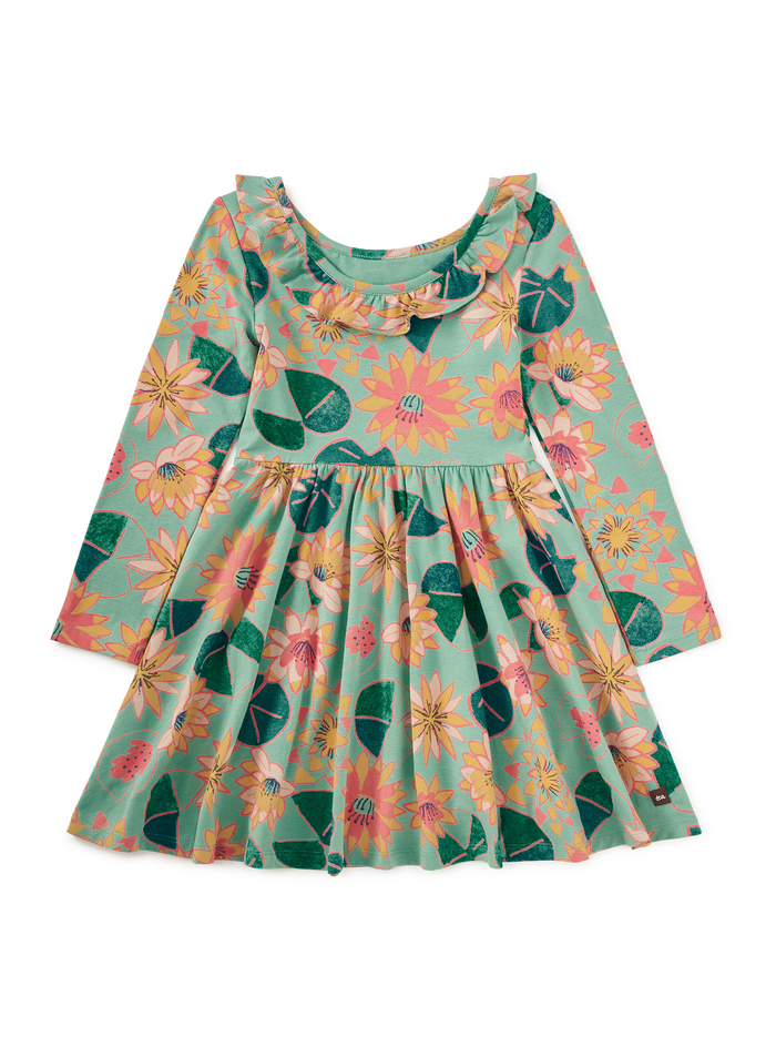 Ruffle Collar Ballet Dress