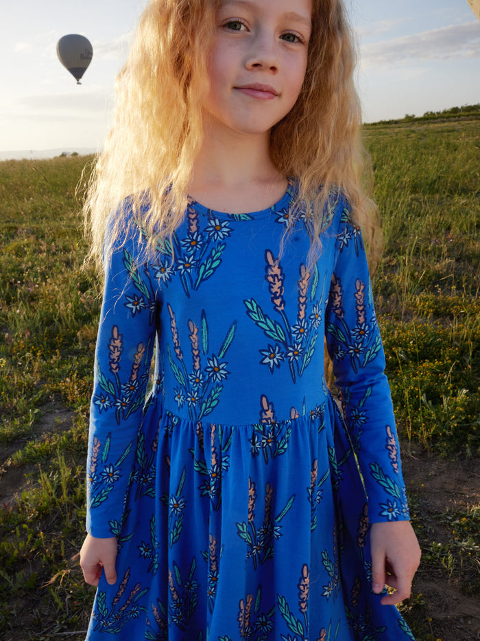 Ruffle Hem Maxi Dress