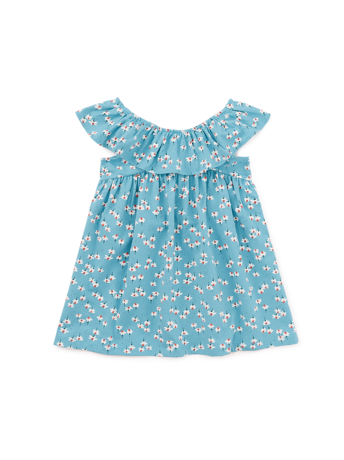 Ruffle Neck Baby Dress
