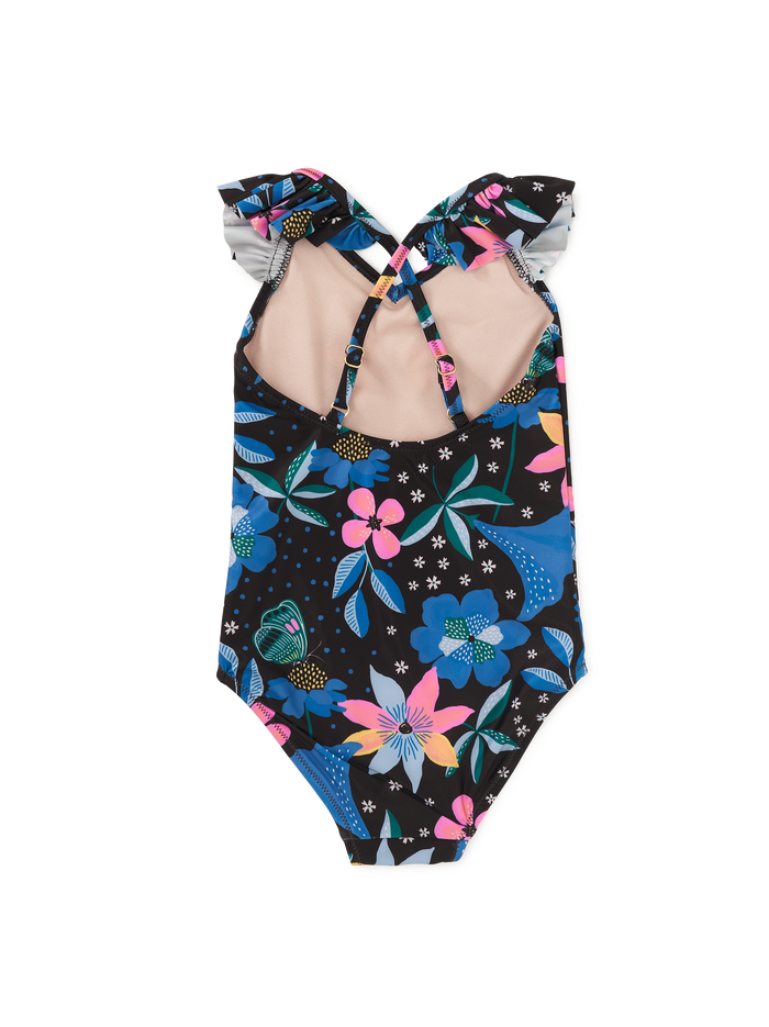 Ruffle One-Piece Swimsuit