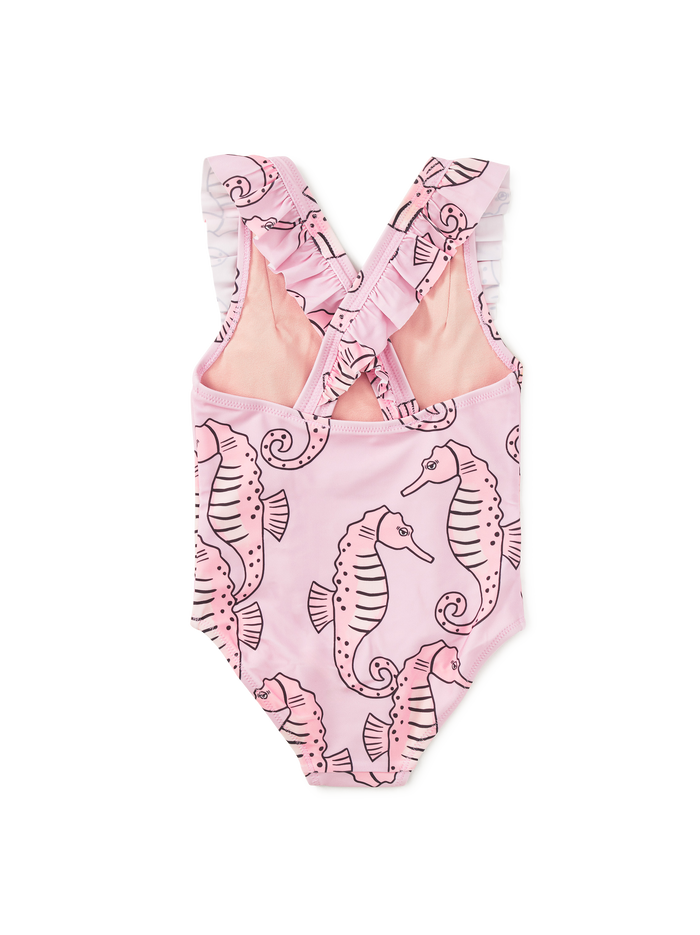 Ruffle One-Piece Swimsuit