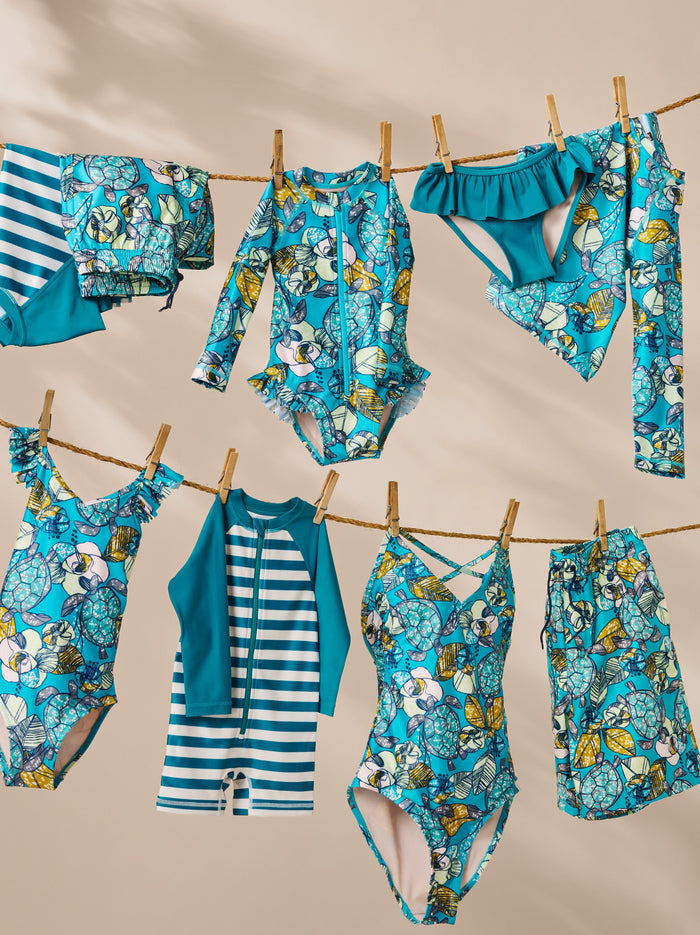 Ruffle One-Piece Swimsuit