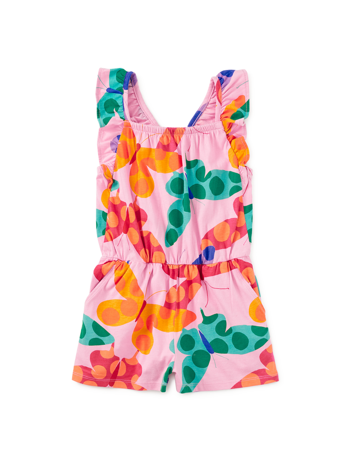Ruffle Strap Romper