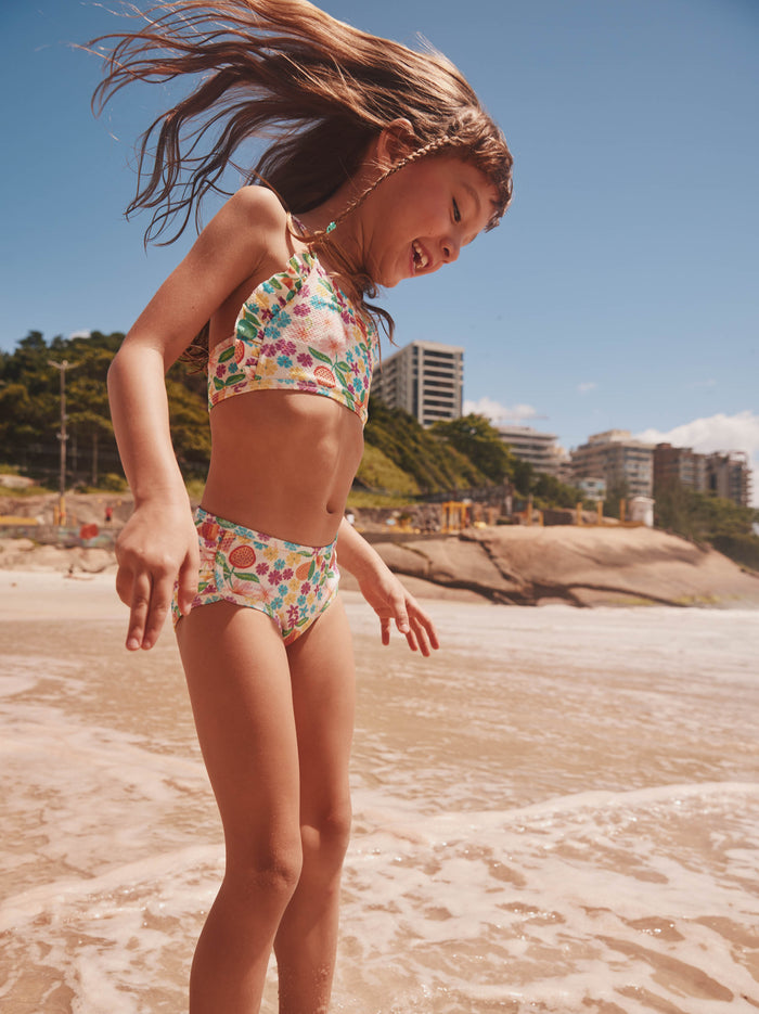 Ruffle Two-Piece Swim Set
