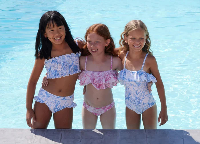 Bikini Marie Raxevsky Ruffles Bikini Thalassa Pink Apoella