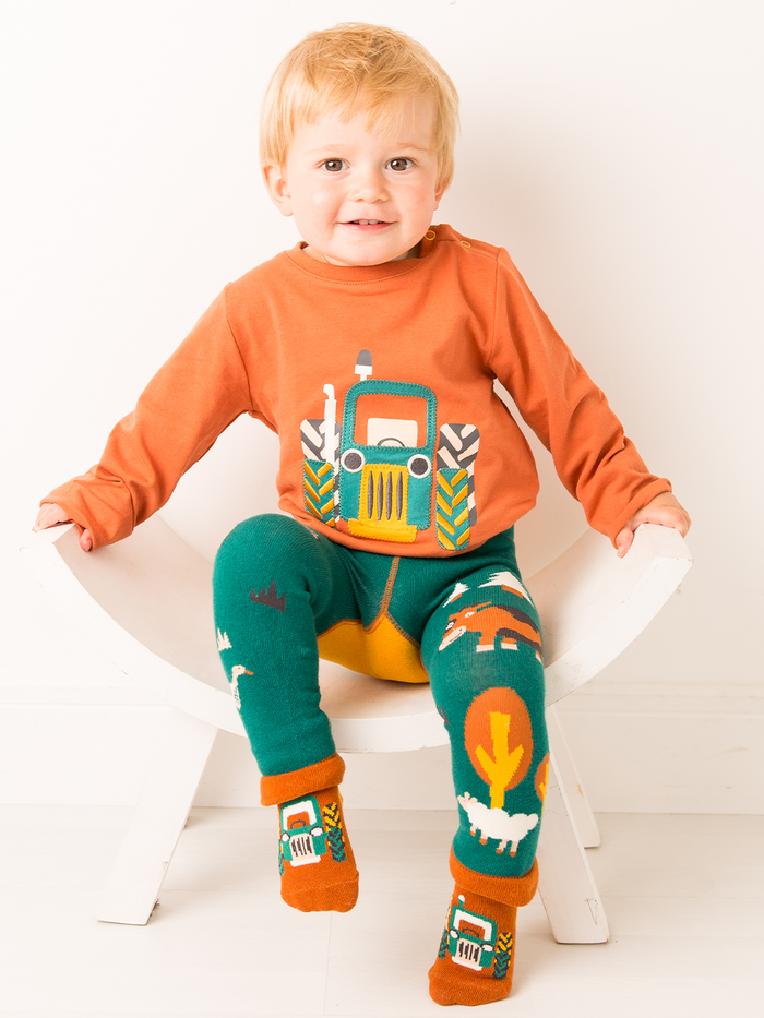 Rustic Farmyard Socks