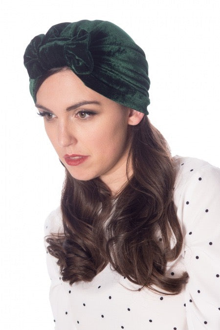 Samt-Turban Hera, Grün