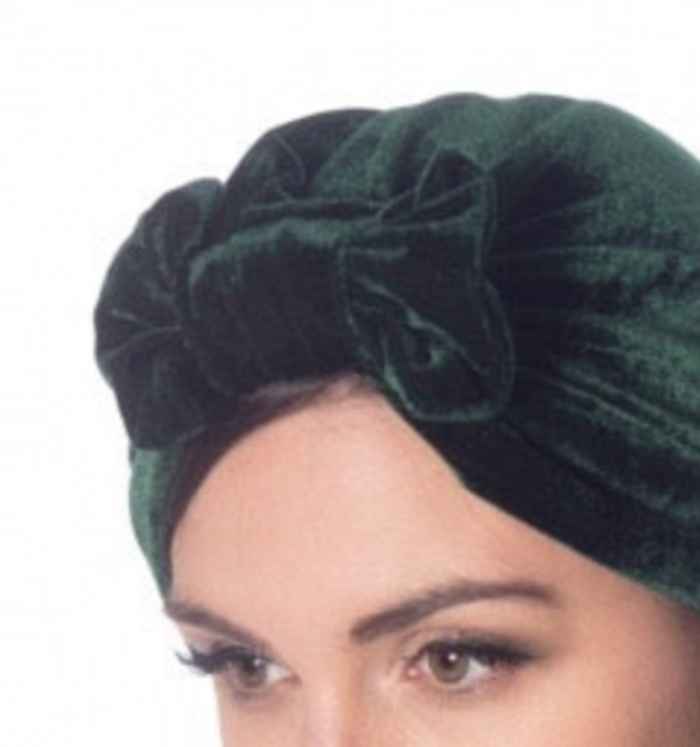Samt-Turban Hera, Grün