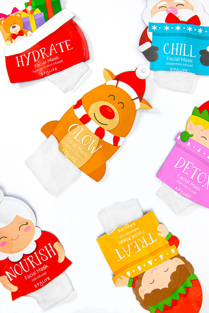 Santa's Squad Sheet Mask Gift Set