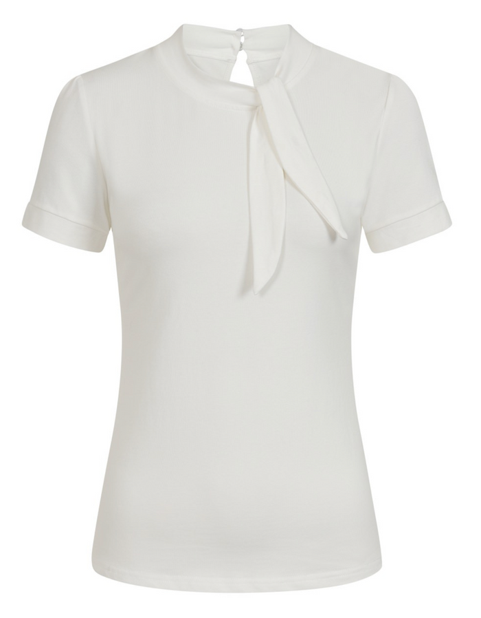 Schluppen Shirt, Sandy Loves Danny, Offwhite